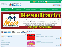 Tablet Screenshot of educacaorc.com.br